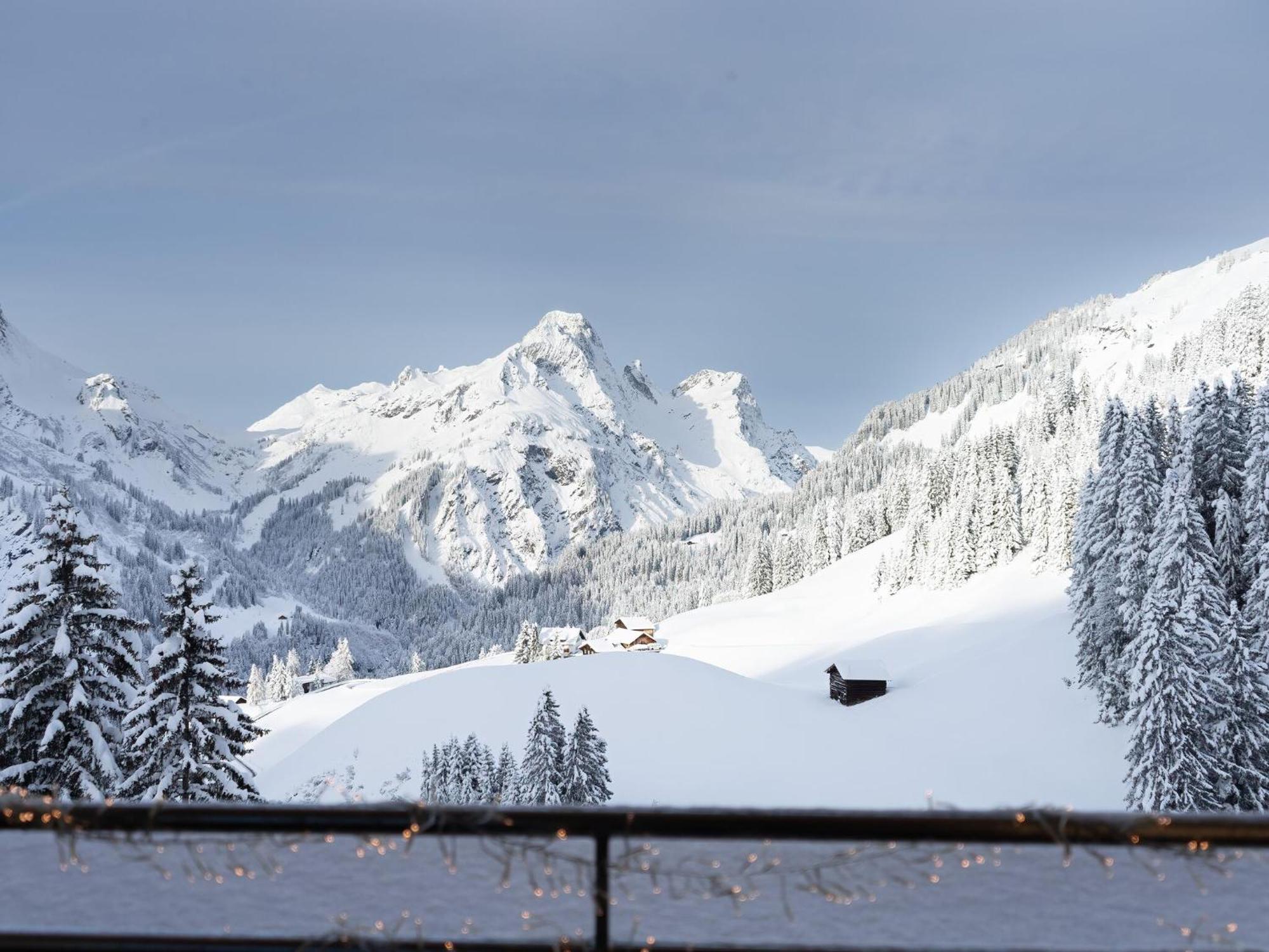 Apartment In Schroecken Near Ski Area Kültér fotó
